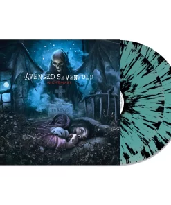 Avenged Sevenfold - Nightmare (Electric Blue / Black Splatter)