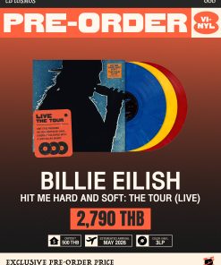 [Pre-Order] Billie Eilish - HIT ME HARD AND SOFT: THE TOUR (LIVE)(Recycled Color Vinyl)