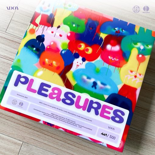 【新品未開封】ADOY PLEASURES LPレコード ADOY - PLEASURES (1LP)(MULTI-COLOURED VINYL) - cdcosmos