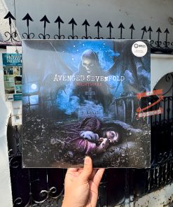 Avenged Sevenfold - Nightmare (Electric Blue / Black Splatter)