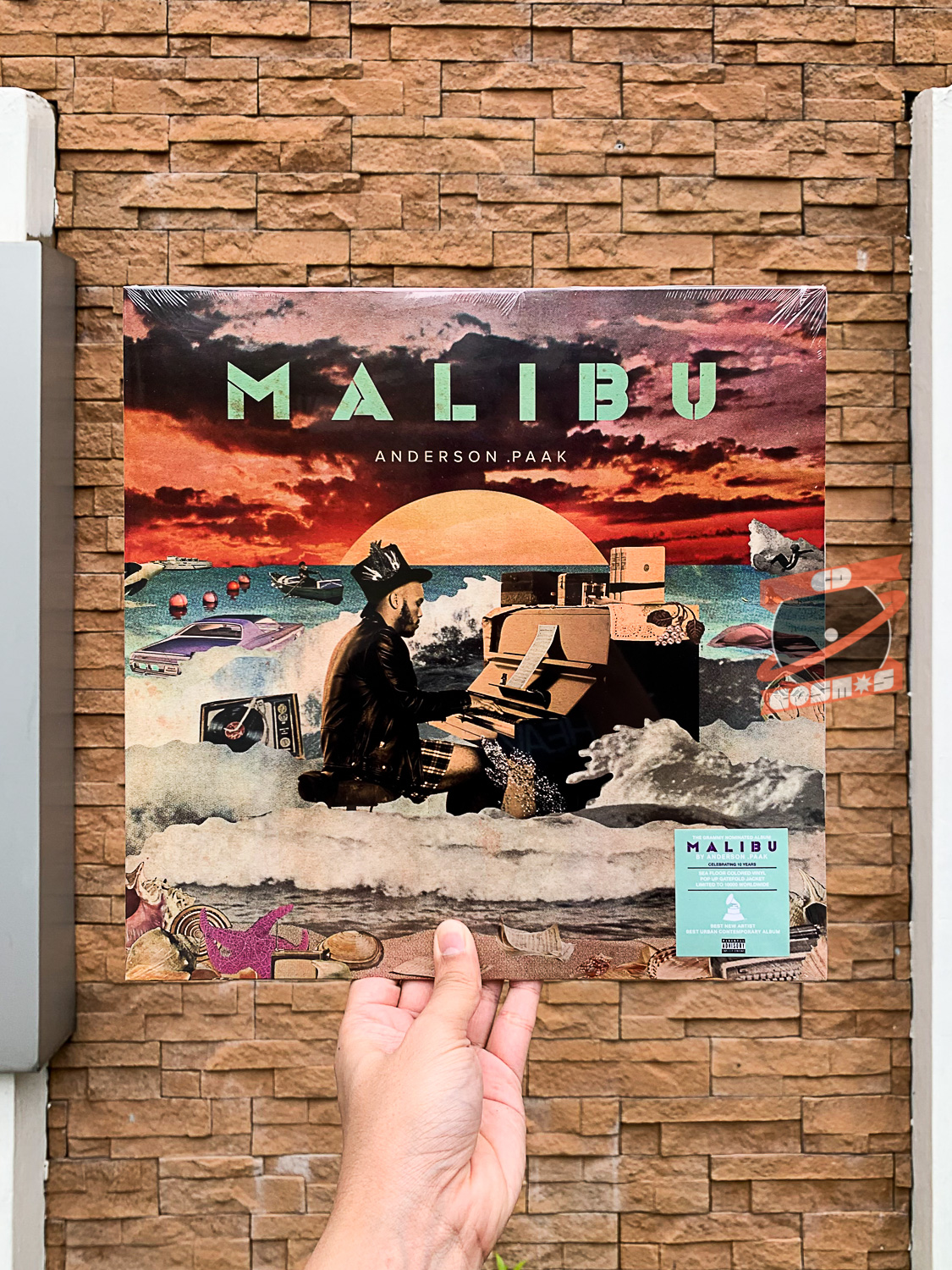 Anderson .Paak – Malibu (Sea Floor Colored Vinyl Limited To 1000 Copies)