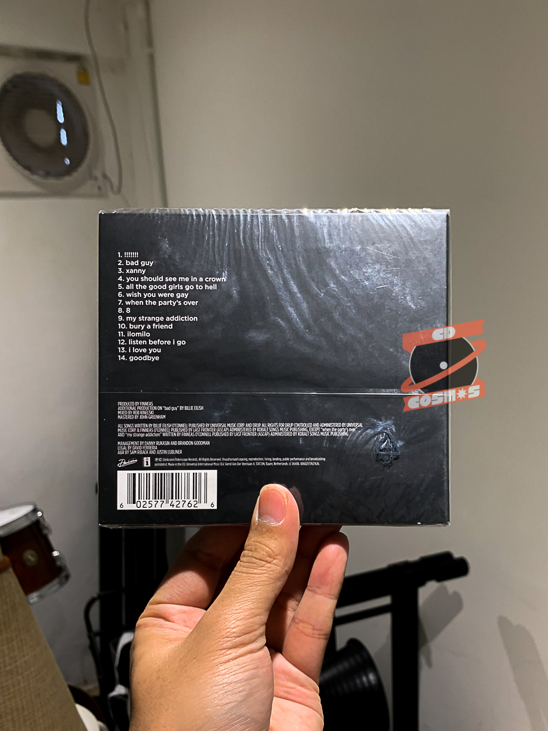 Billie Eilish - When We All Fall Asleep, WHERE Do We Go? (CD)