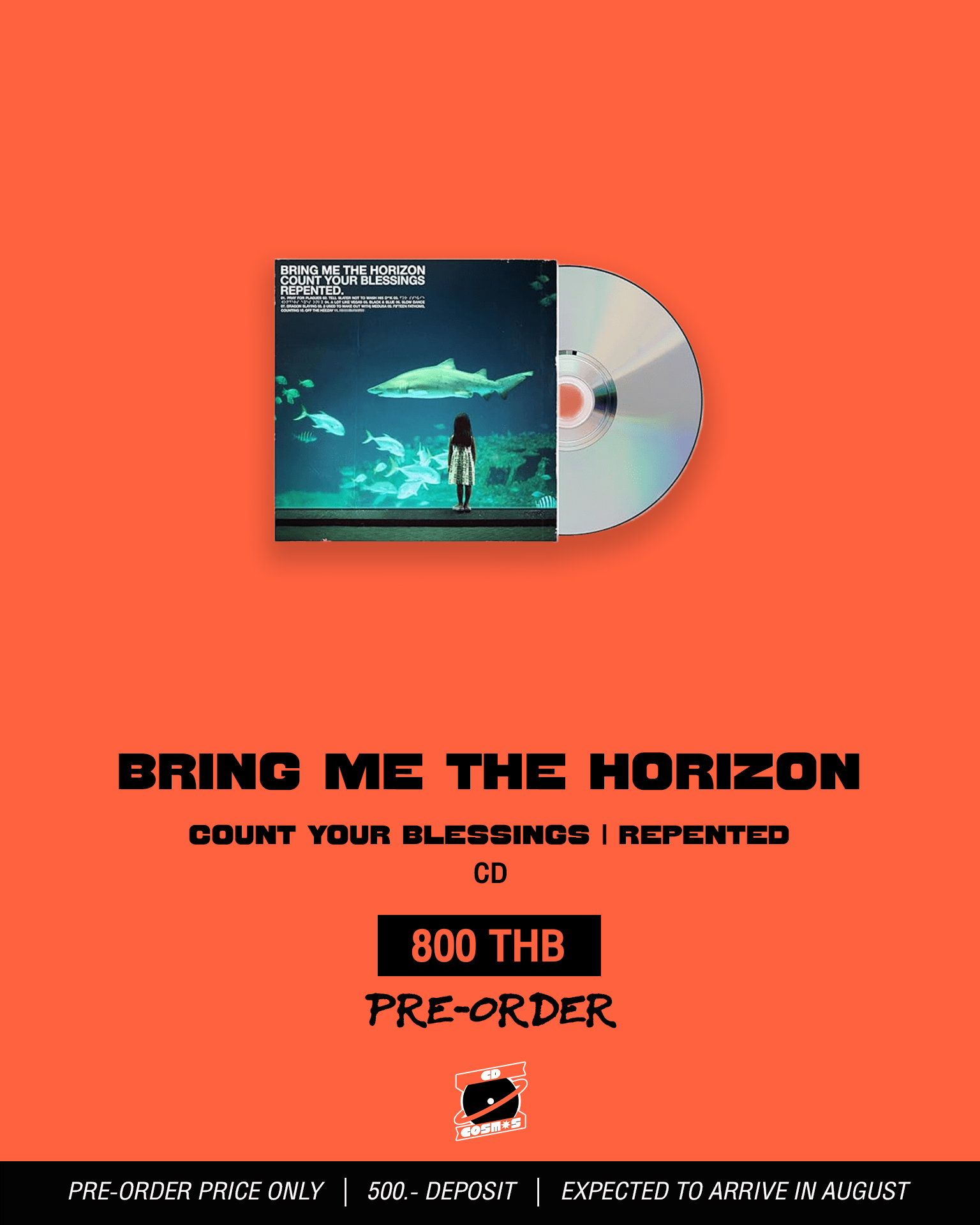 Bring Me The Horizon - Count Your Blessings: Repented (CD)